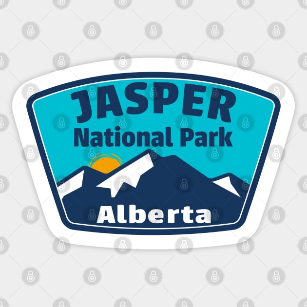 Jasper National Park Alberta Canada Sticker by TravelTime